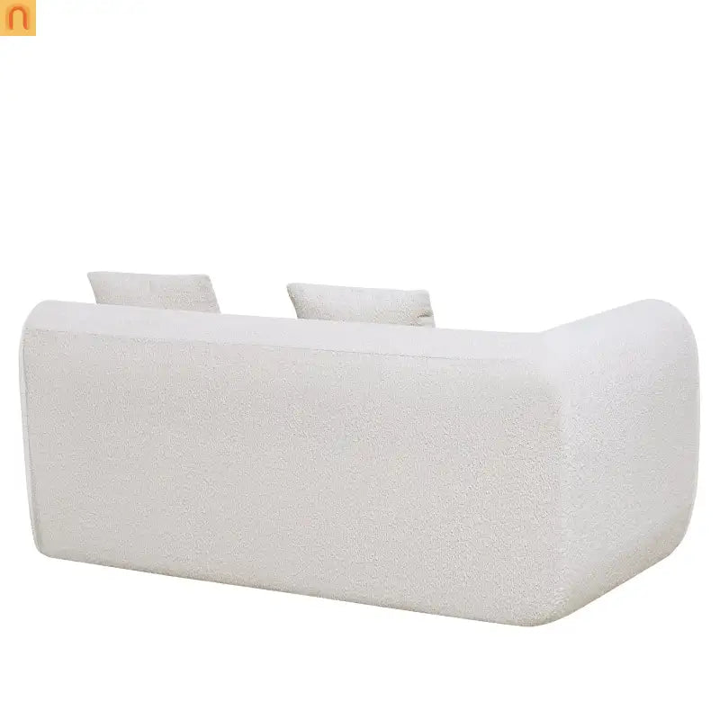 Sofa Sectional Modern Curved L-Shaped 110-inch High-Density Foam Cushions