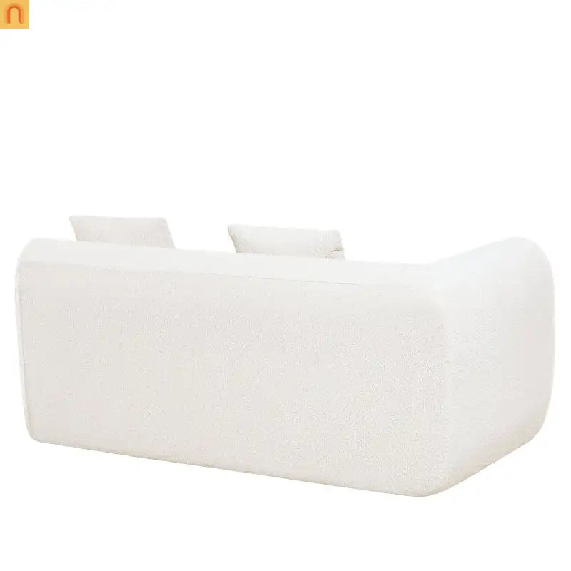 Sectional Sofa Curved L-Shaped Right Facing Dense Foam Two-Piece Set