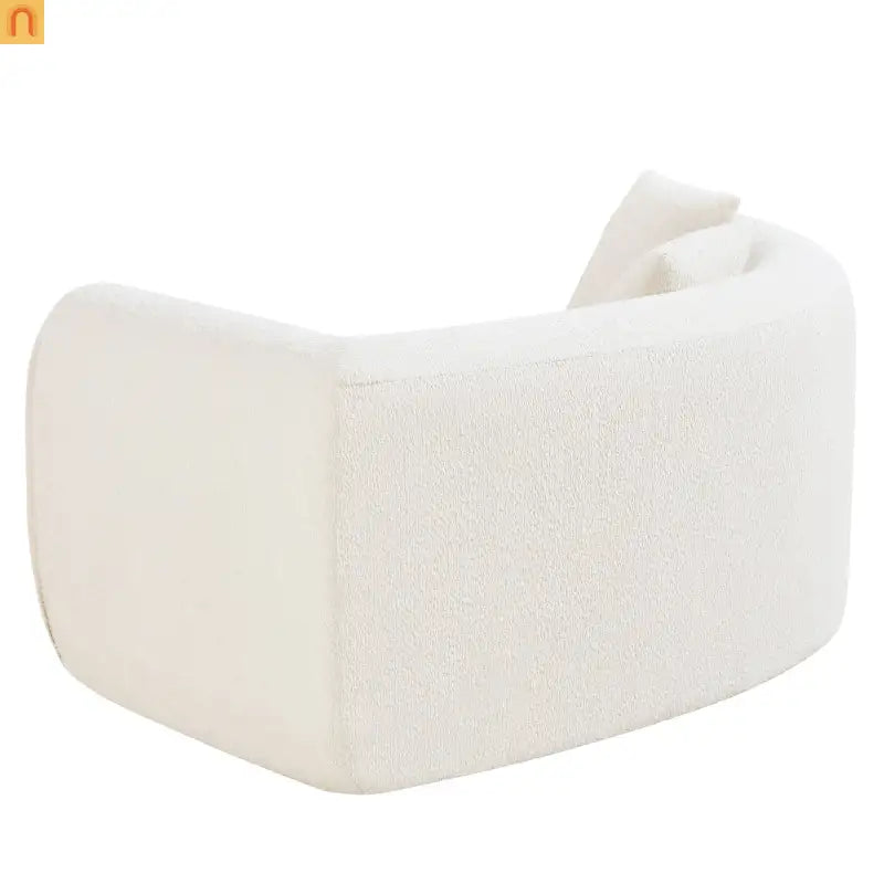 Sectional Sofa Curved L-Shaped Right Facing Dense Foam Two-Piece Set