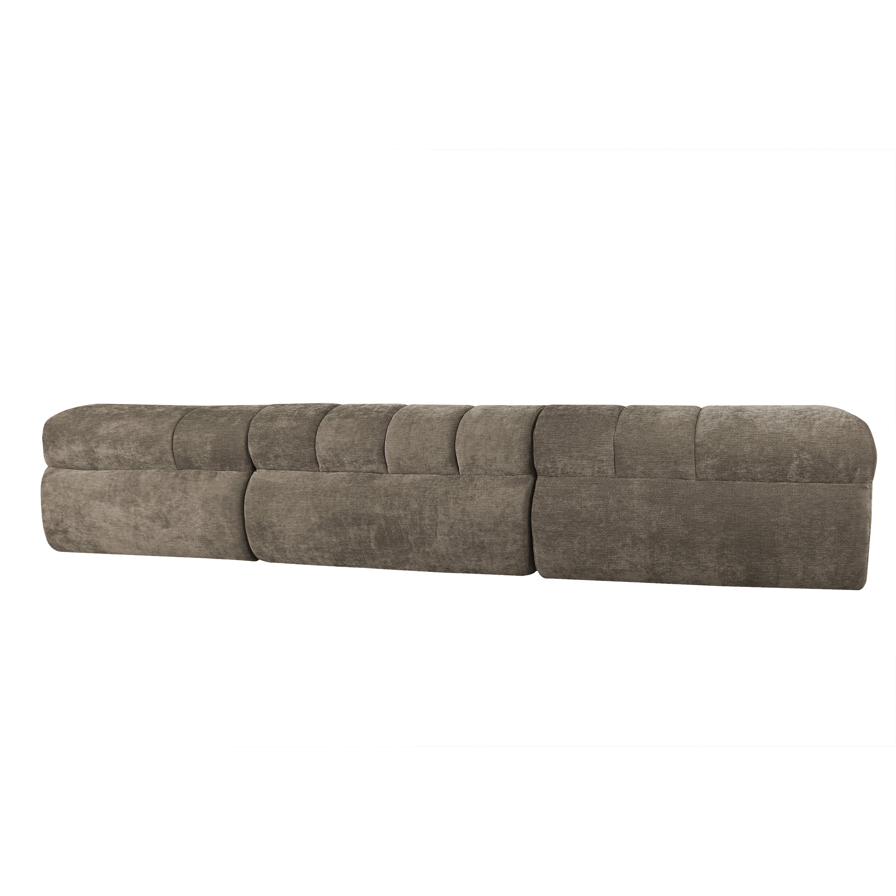 Sectional Sofa L-Shaped High-Density Foam 122-inch Right-Hand Facing