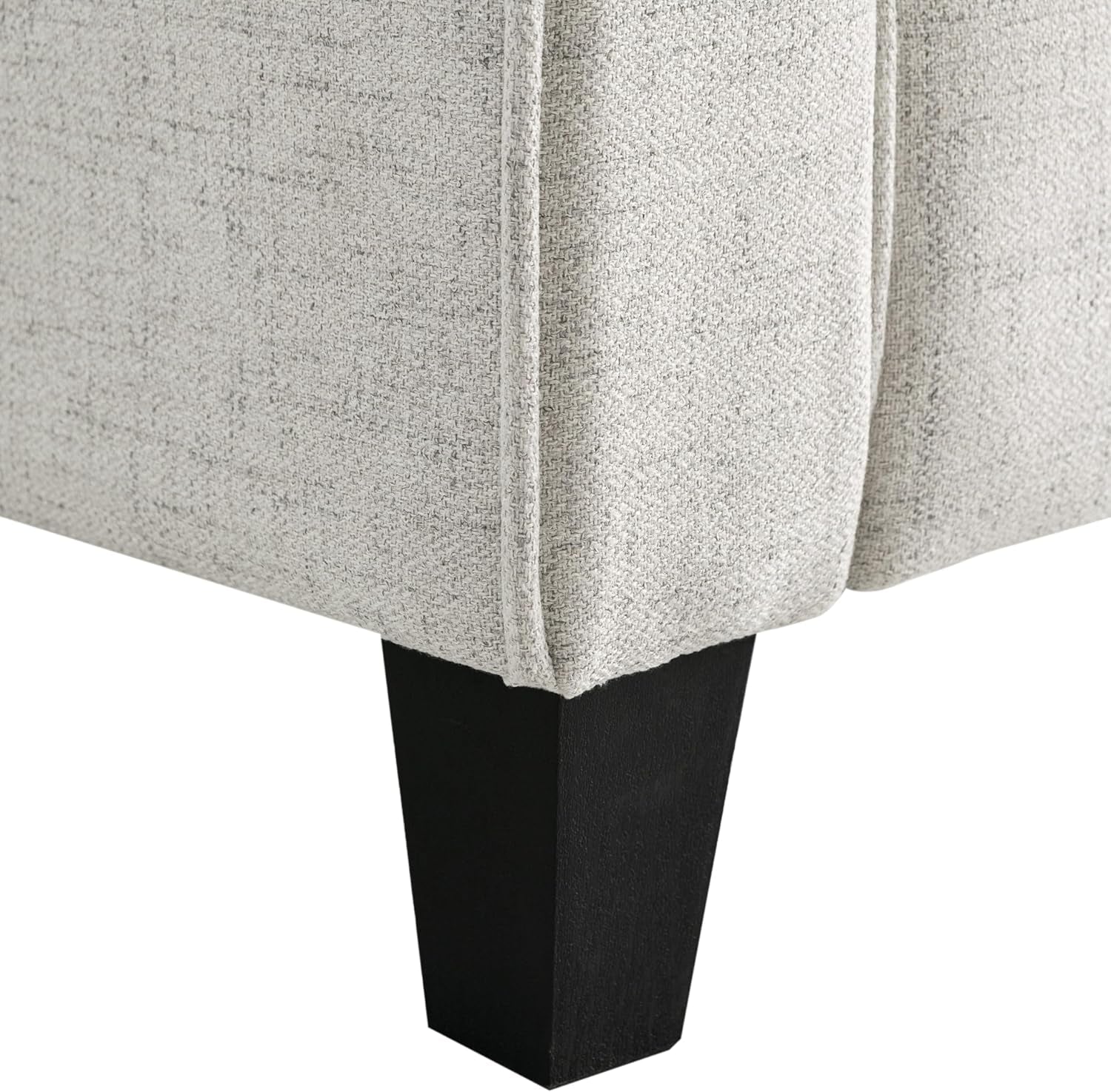 Harrington Sofa Beige With Curved Arms For Living Room