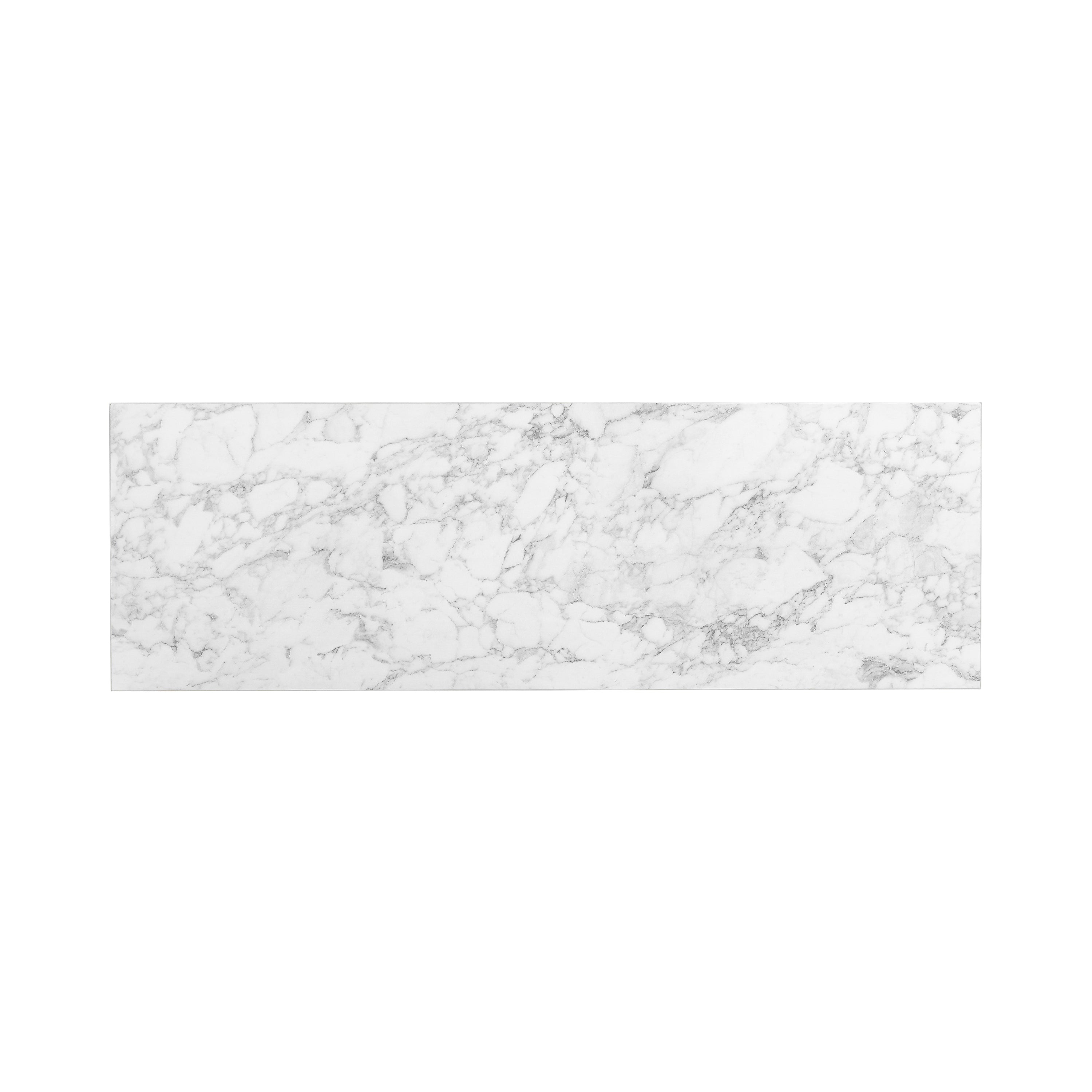 Storage Cabinet 3 Doors Stylish Style White