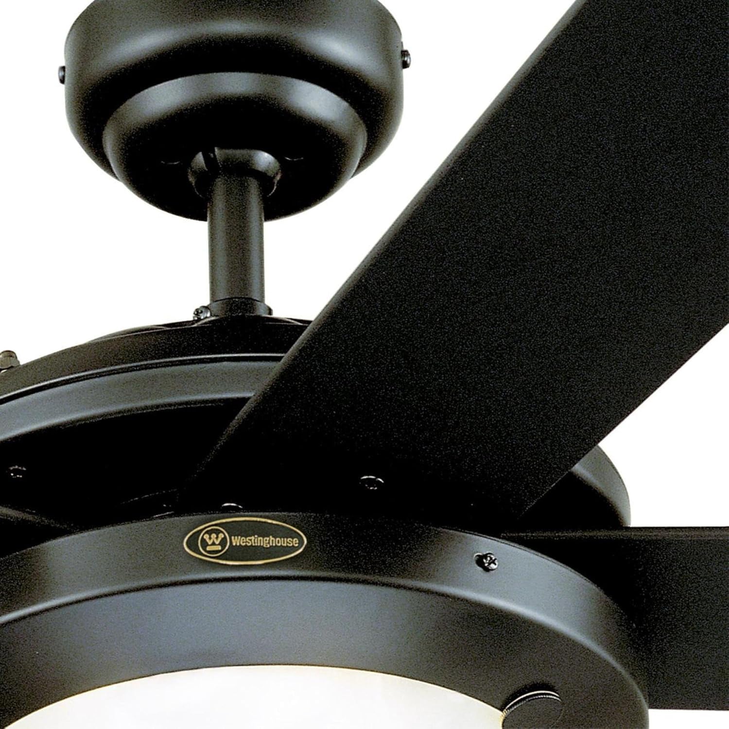 Comet 52 Inch Matte Black Ceiling Fan With LED Light Kit