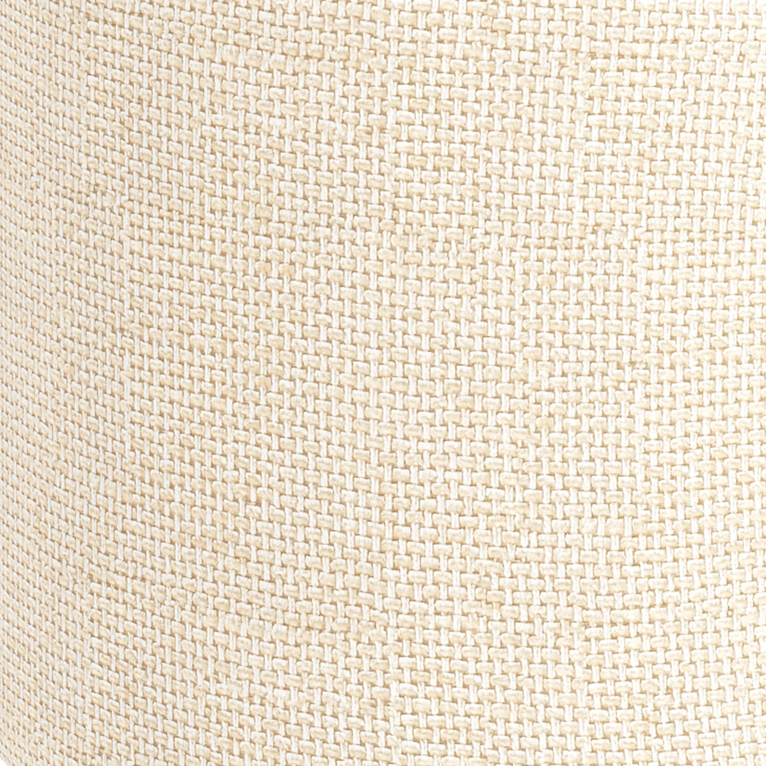 Storage Ottoman Modern Oval Beige Chenille with Metal Legs 44.9l X 18.3W X 18.5h