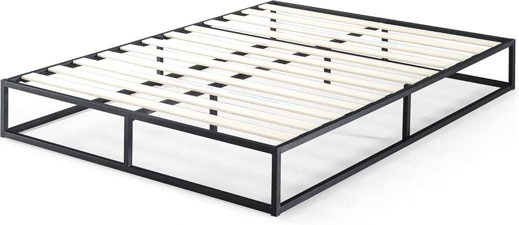 Full Size Platform Bed Frame No Box Spring Slats Included
