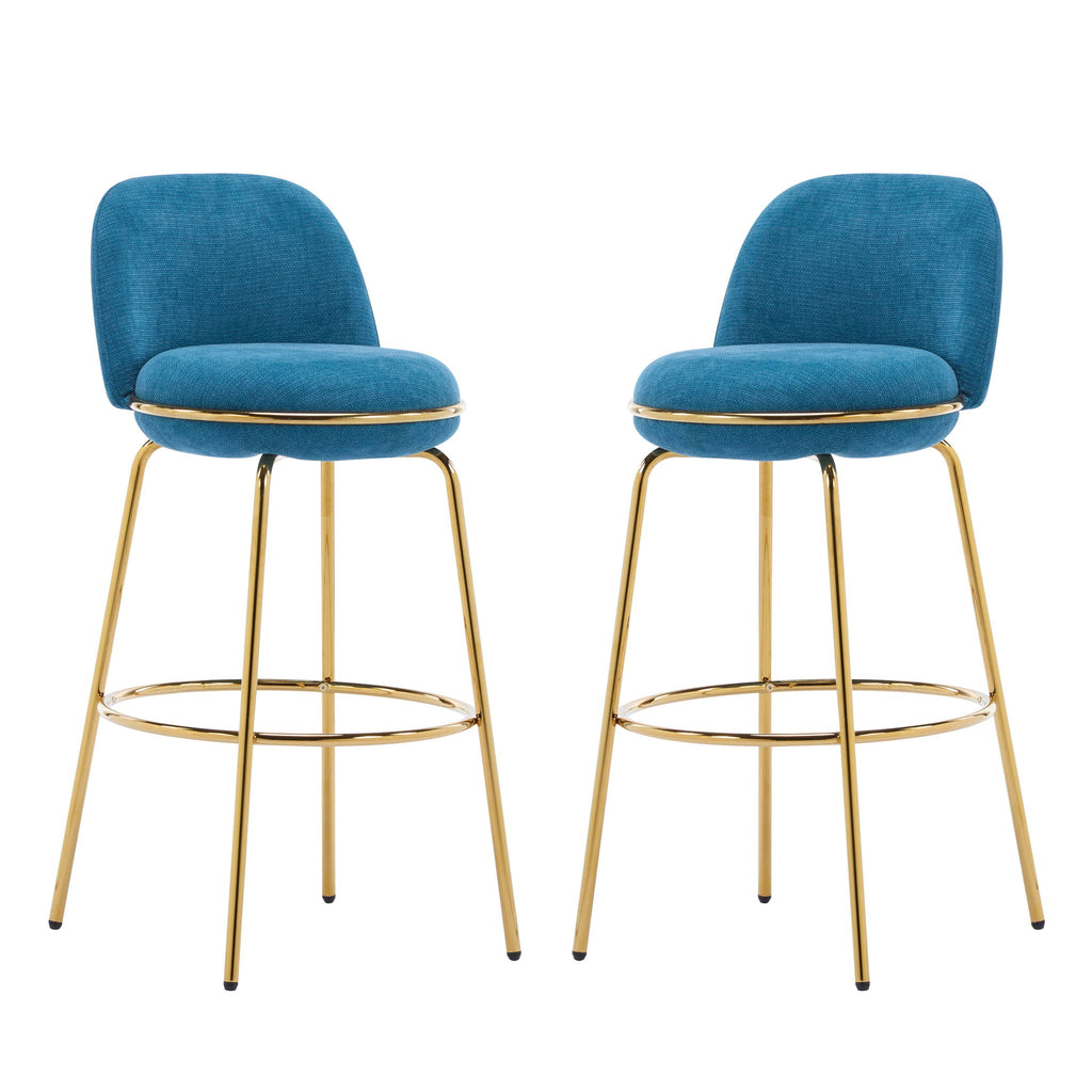 Rio Claro Indoor Upholstered Barstool Set of 2