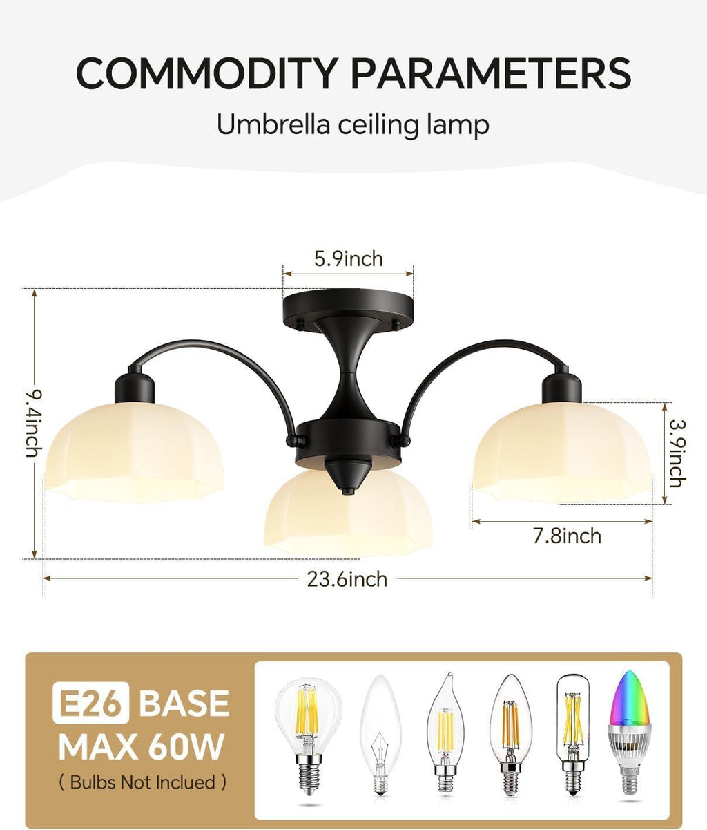 Milk Glass Sputnik Chandelier Adjustable Height Dimmable