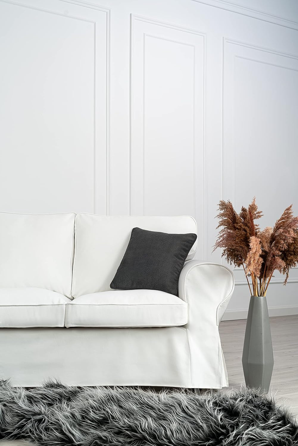 IKEA Ektorp 3 Seat Sofa Slipcover White Replacement