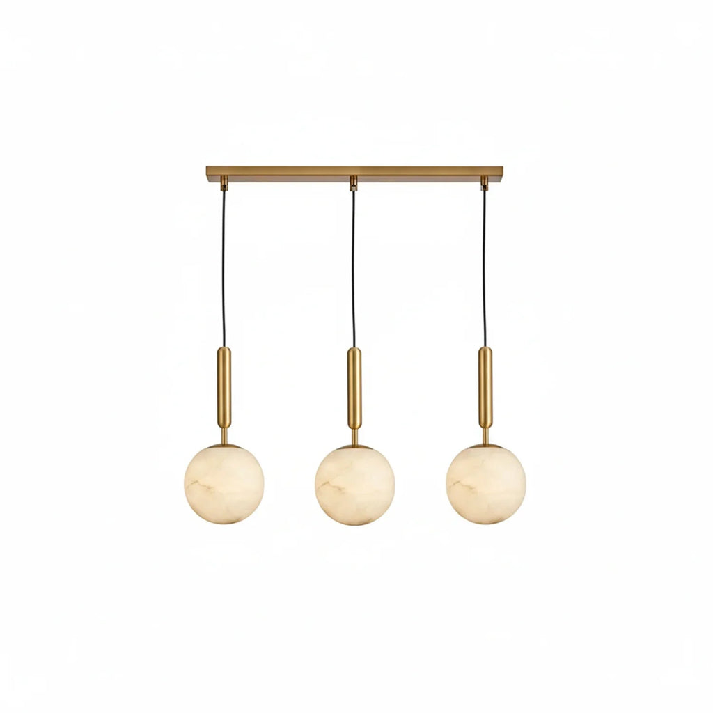 Alabaster Art Island Pendant Light