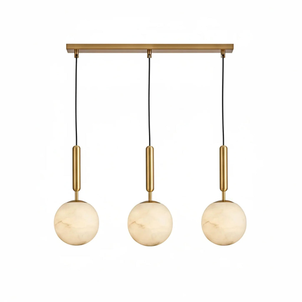 Alabaster Art Island Pendant Light