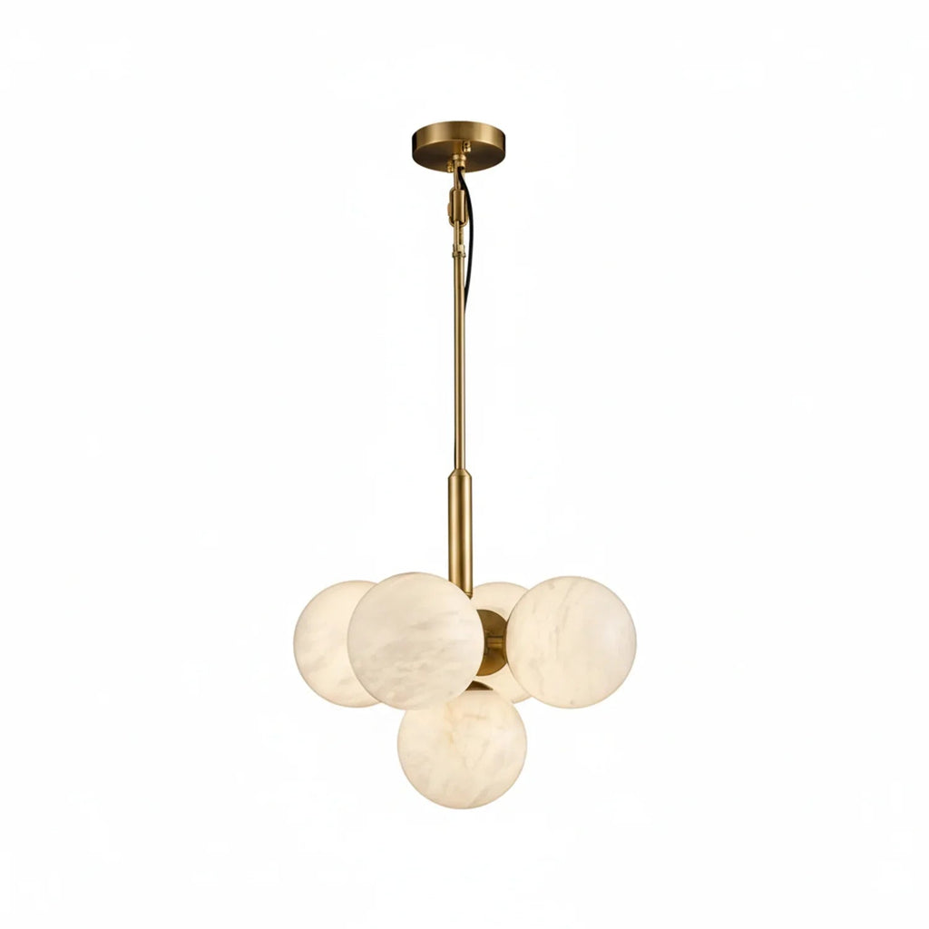 Alabaster Art Island Pendant Light