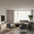 Alabaster Art Island Pendant Light