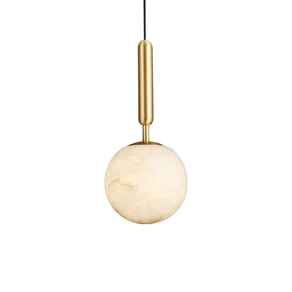 Alabaster Art Island Pendant Light