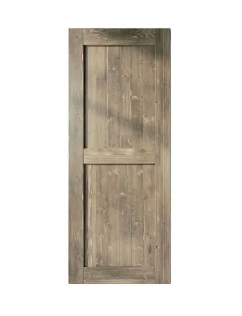 Natural Pine Wood Barn Door | 80", 84", 96" x 20"-60"