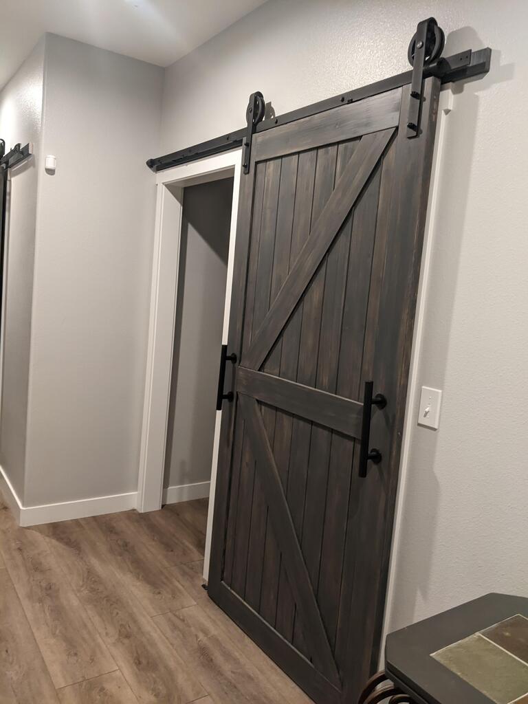 Natural Pine Wood Barn Door | 80", 84", 96" x 20"-60"