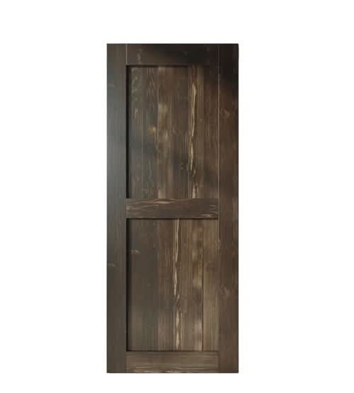 Natural Pine Wood Barn Door | 80", 84", 96" x 20"-60"