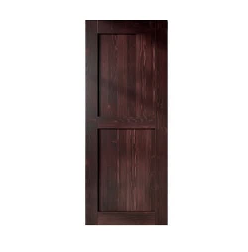 Natural Pine Wood Barn Door | 80", 84", 96" x 20"-60"