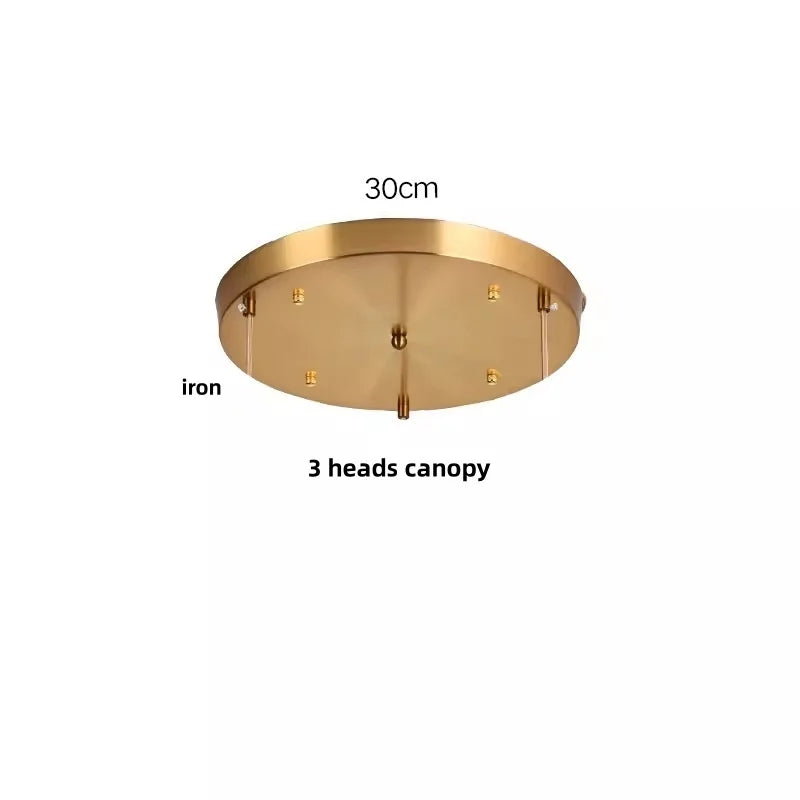 DecorBites™ LED Pendant Lamp Black Iron Wabi Sabi Hanging Light - Yellow Travertine