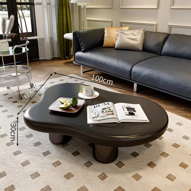 Light Luxury Cream Style Cloud Coffee Table Living Room Furniture Creative Dining Table Side Tables Coffee Table for Living Room