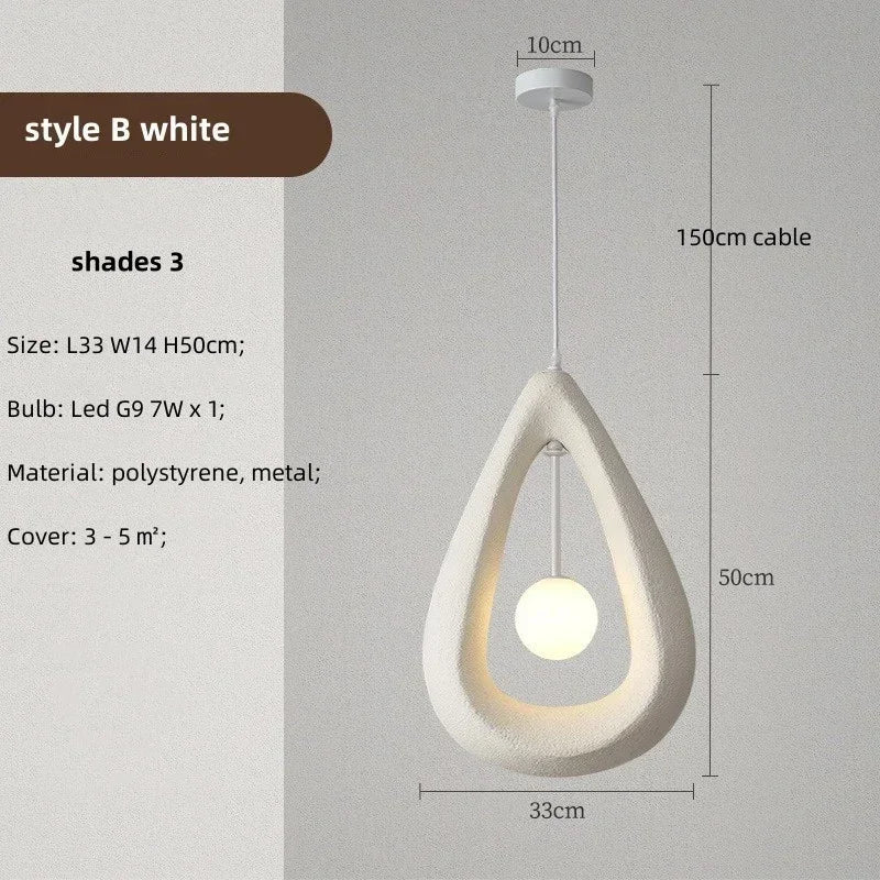 DecorBites™ LED Pendant Chandelier for Dining Room Home Decor Lighting Fixture