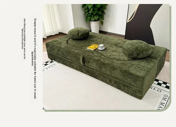 Living Room Sofas Vacuum Compression Sofa Pure Sponge Single Multifunctional Foldable Special Shaped Sofa Bed Furniture