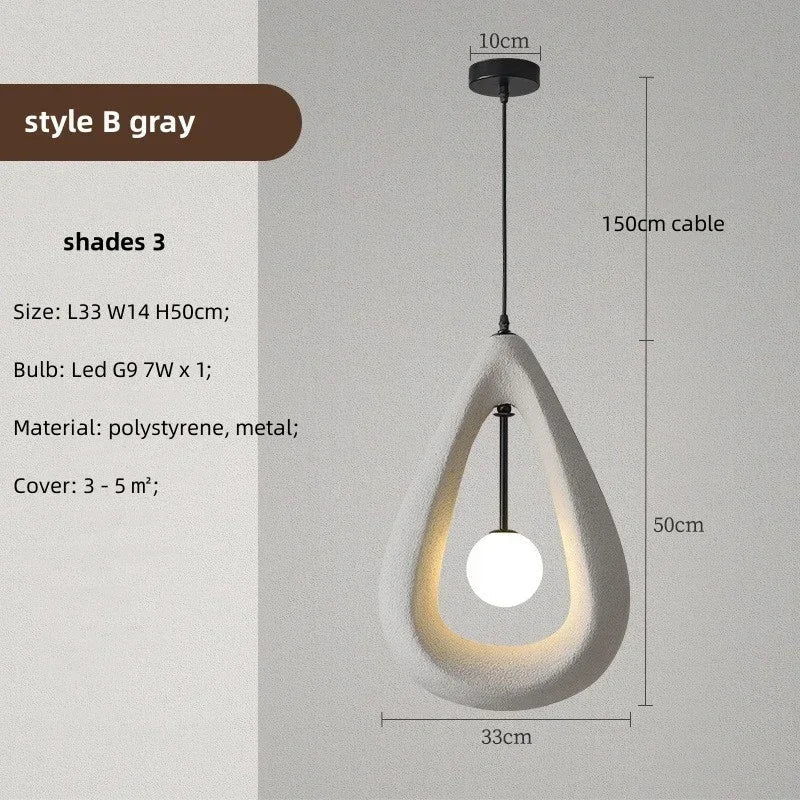 DecorBites™ LED Pendant Chandelier for Dining Room Home Decor Lighting Fixture