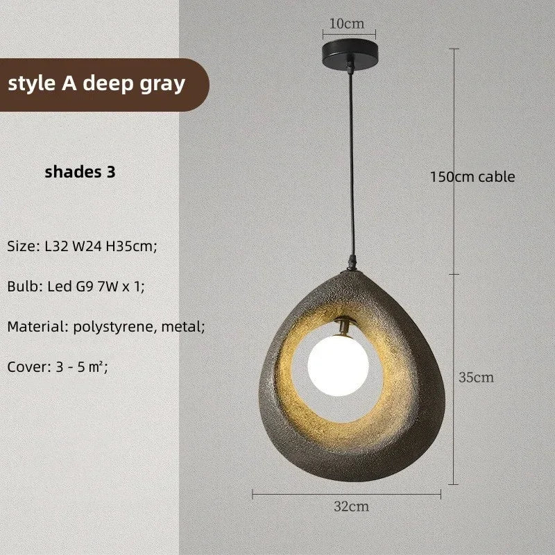 DecorBites™ LED Pendant Chandelier for Dining Room Home Decor Lighting Fixture