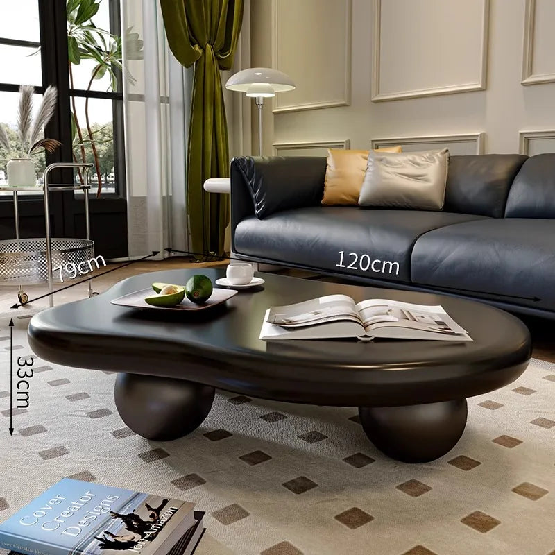Light Luxury Cream Style Cloud Coffee Table Living Room Furniture Creative Dining Table Side Tables Coffee Table for Living Room