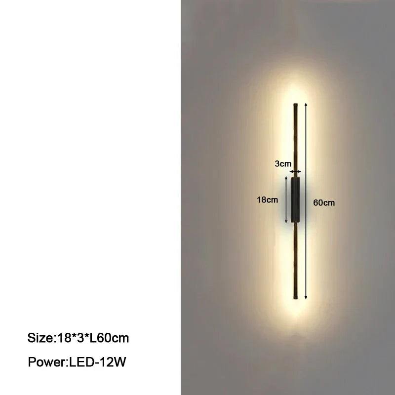 DecorBites™ Linear LED Wall Sconce for Sofa Background Lighting Fixtures