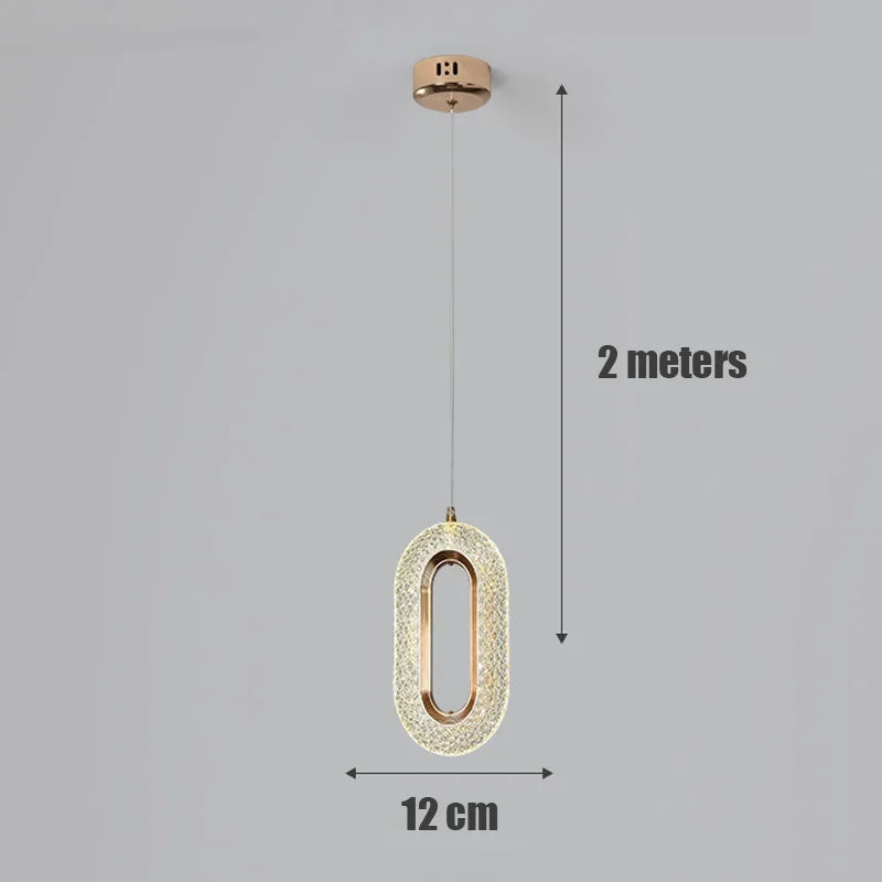 DecorBites™ LED Pendant Chandelier for Dining Room Restaurant Bar Art Decor Lamps