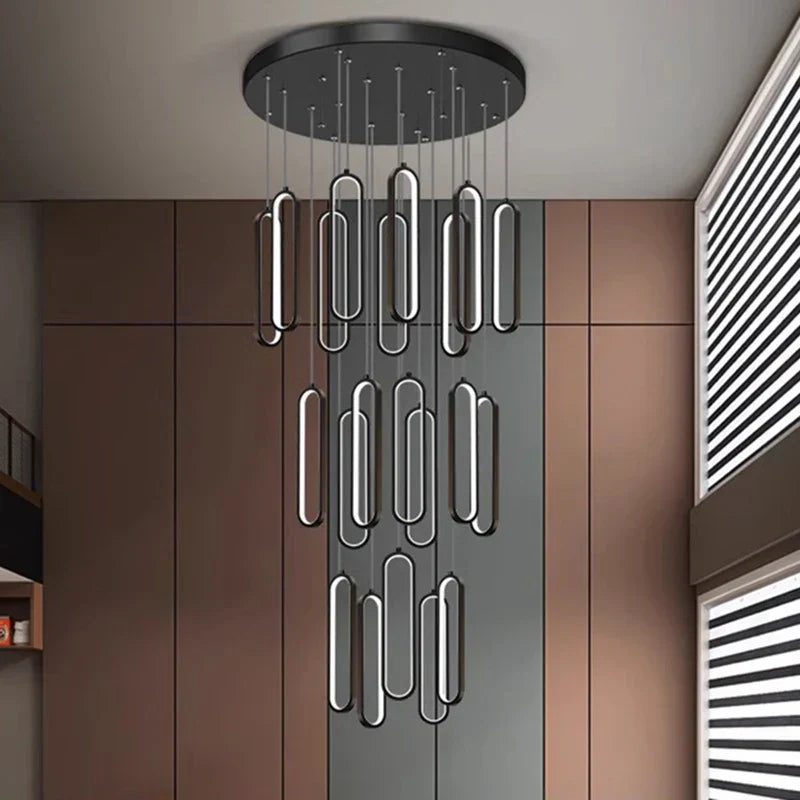 DecorBites™ LED Pendant Chandeliers for Living Room Staircase Indoor Lighting