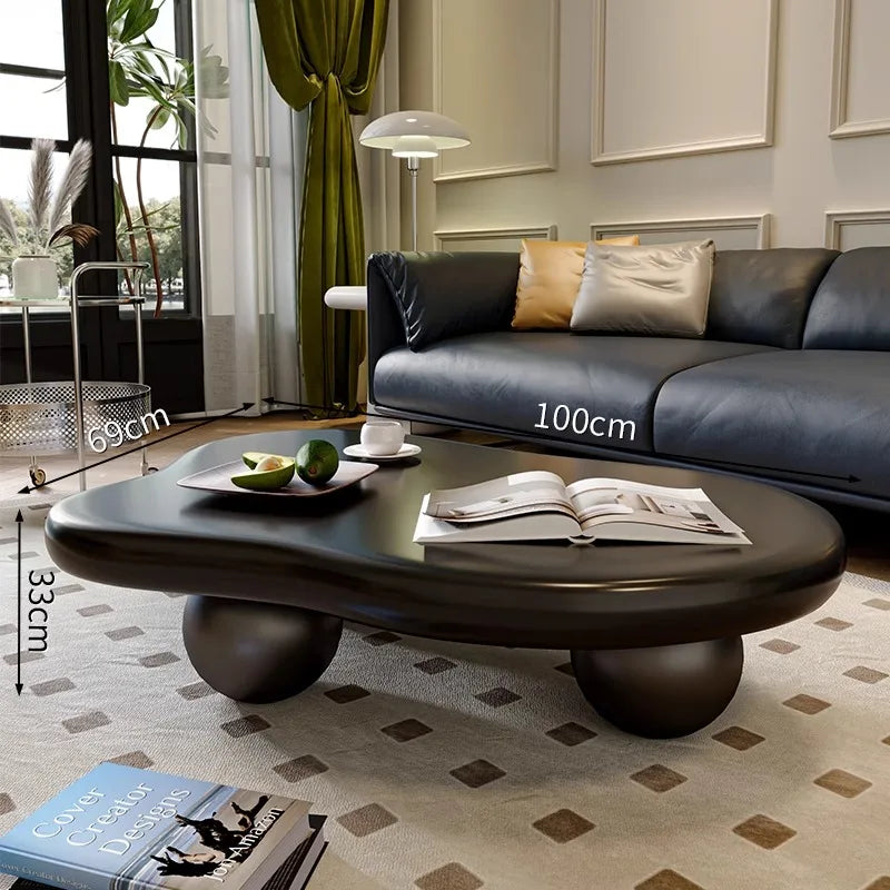 Light Luxury Cream Style Cloud Coffee Table Living Room Furniture Creative Dining Table Side Tables Coffee Table for Living Room