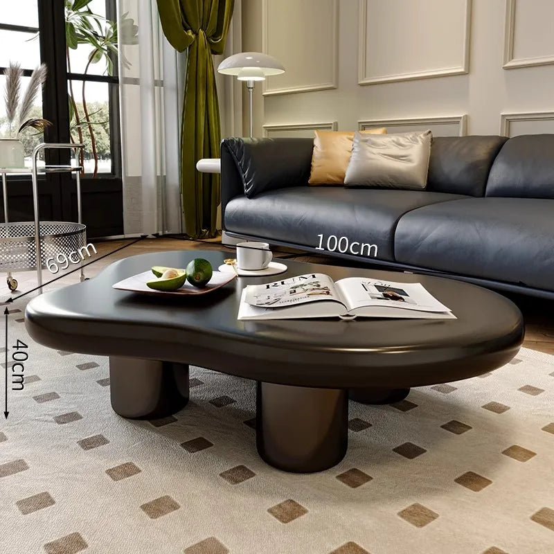 Light Luxury Cream Style Cloud Coffee Table Living Room Furniture Creative Dining Table Side Tables Coffee Table for Living Room