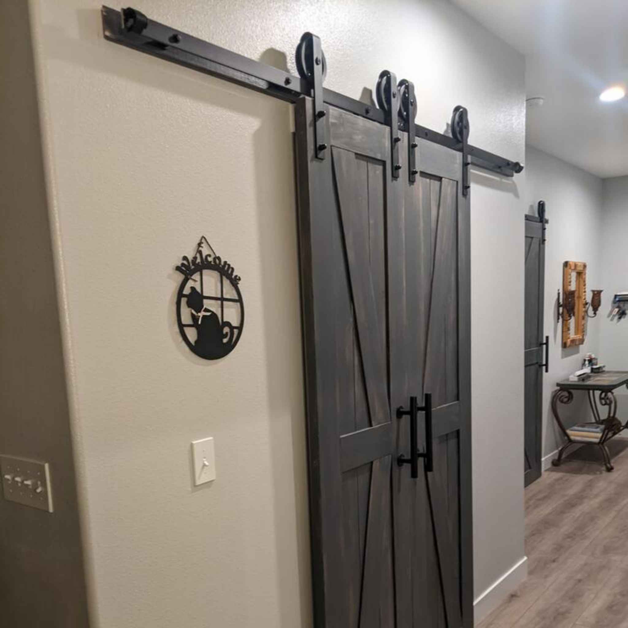 Natural Pine Wood Barn Door | 80", 84", 96" x 20"-60"