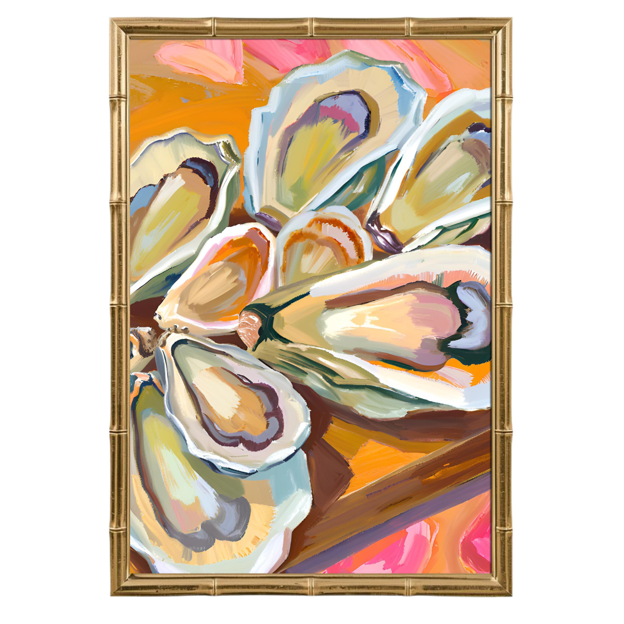 Coastal Wall Art : CRABS & BOTTLE PRINT