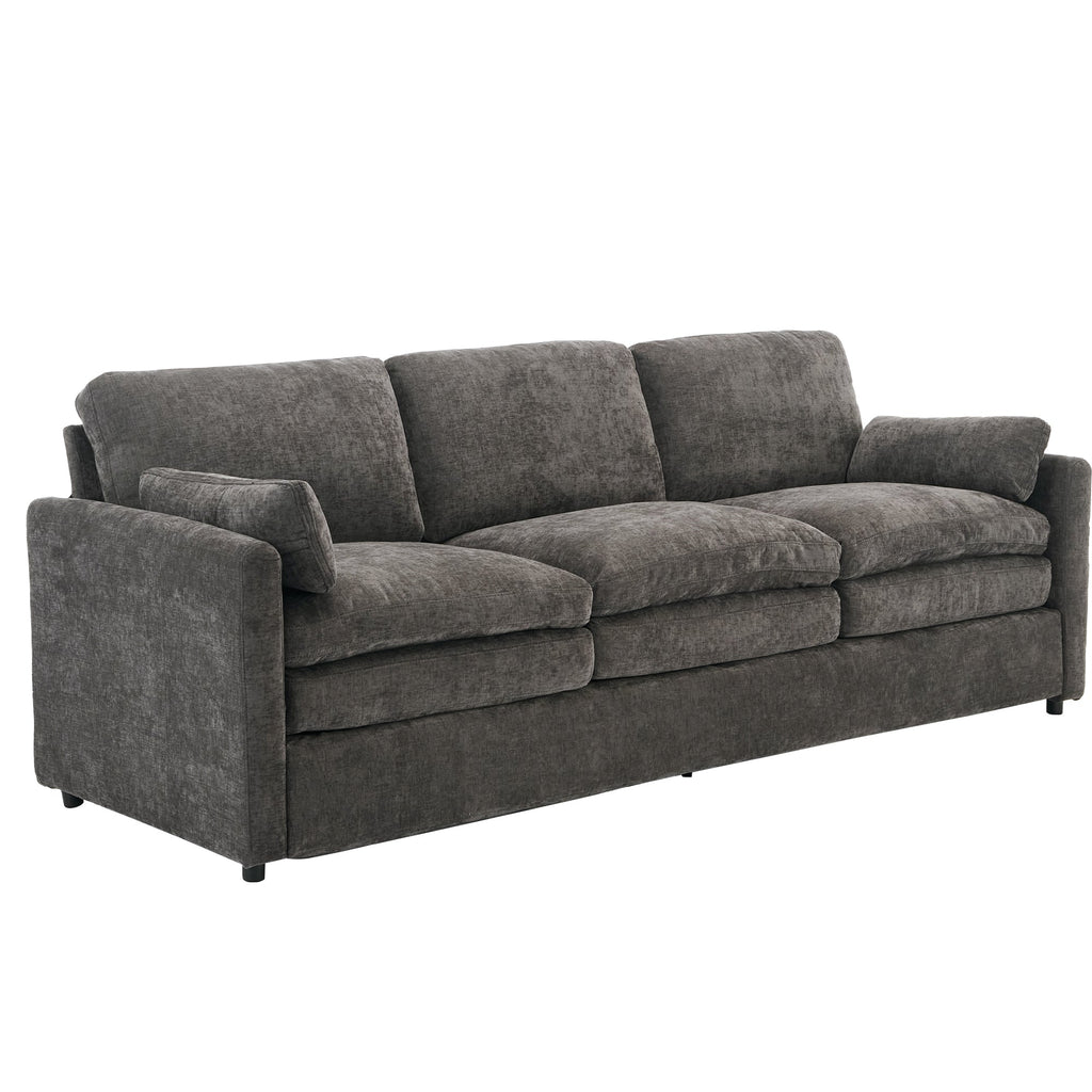 Cozy Upholstered Oversized 3-Seater Cloud Sofa