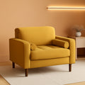 Mid Century Modern Oversized Corduroy Accent Chair