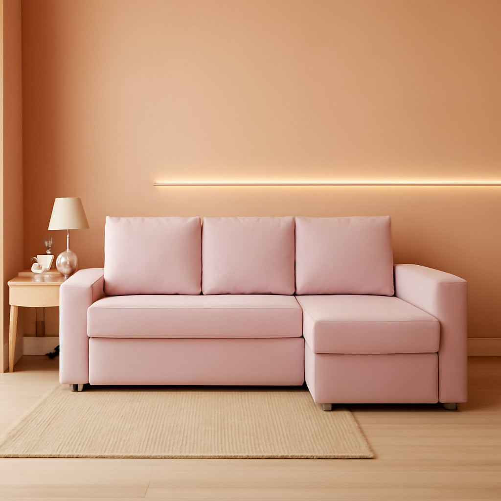 Friheten Slipcover Pink Snug Fit For Ikea Friheten Chaise