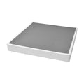 Box Spring, King Size Bed Frame with Washable Fabric Cloth, Heavy Duty Metal Frame for King Bed, 9 in Mattress Foundation, 3500 lbs Max Weight Capacity, Easy Assembly, 79.1 L x 75.8 W x 9.1 H in