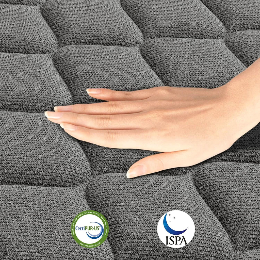Queen 14 Inch Hybrid Mattress Memory Foam Ultra Comfort Foam