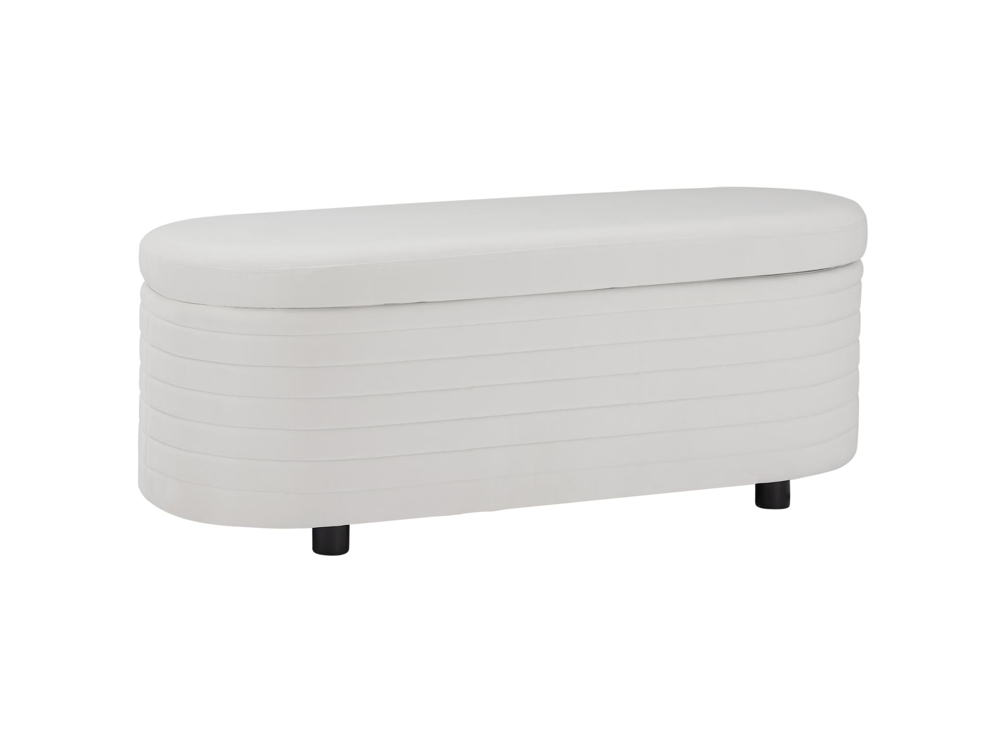 Multi-functional storage velvet material sofa bench
