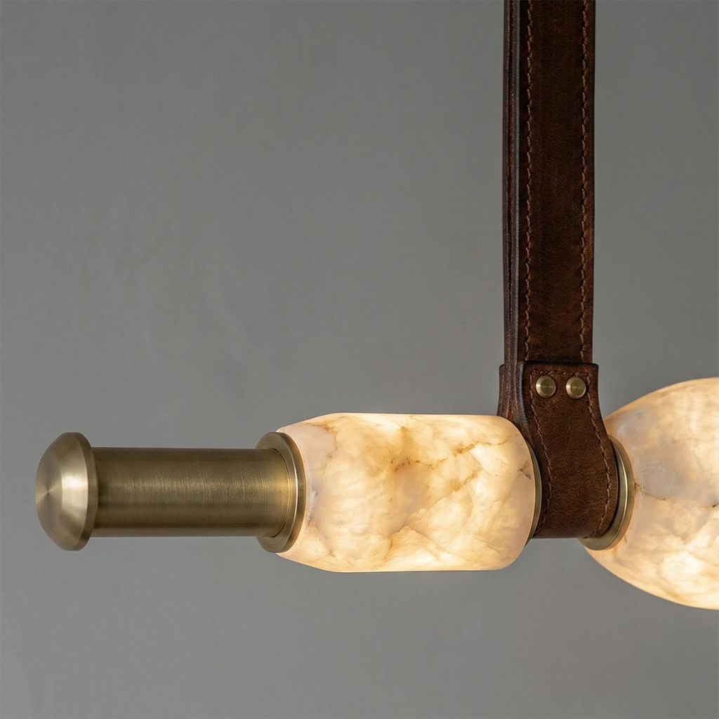 Lumina Alabaster Linear Chandelier