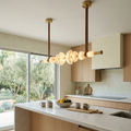 Lumina Alabaster Linear Chandelier