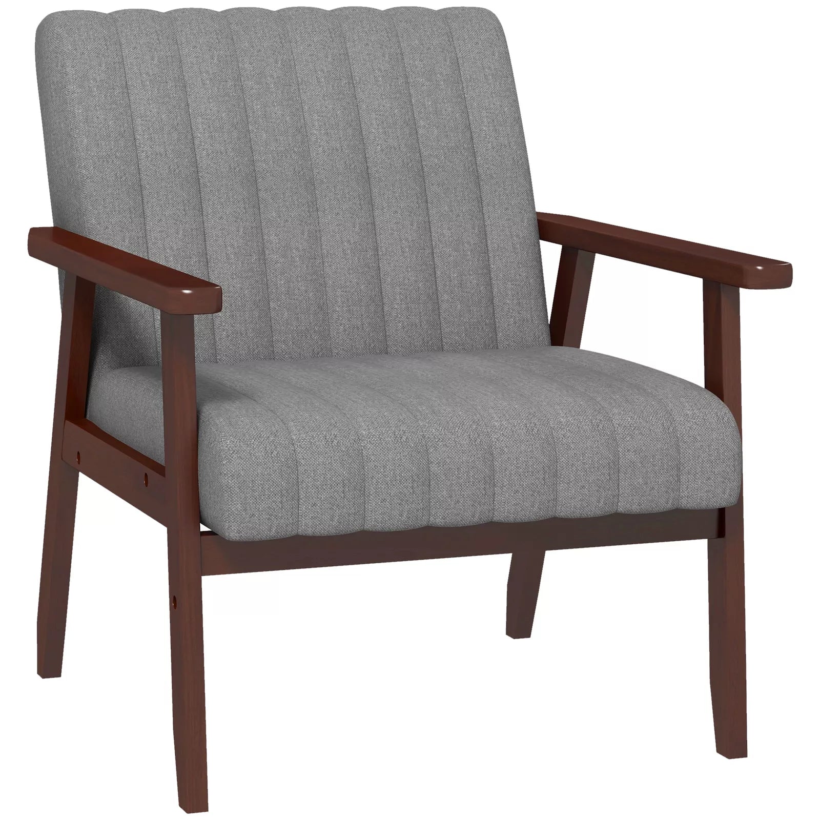 Lana Grey Accent Armchair
