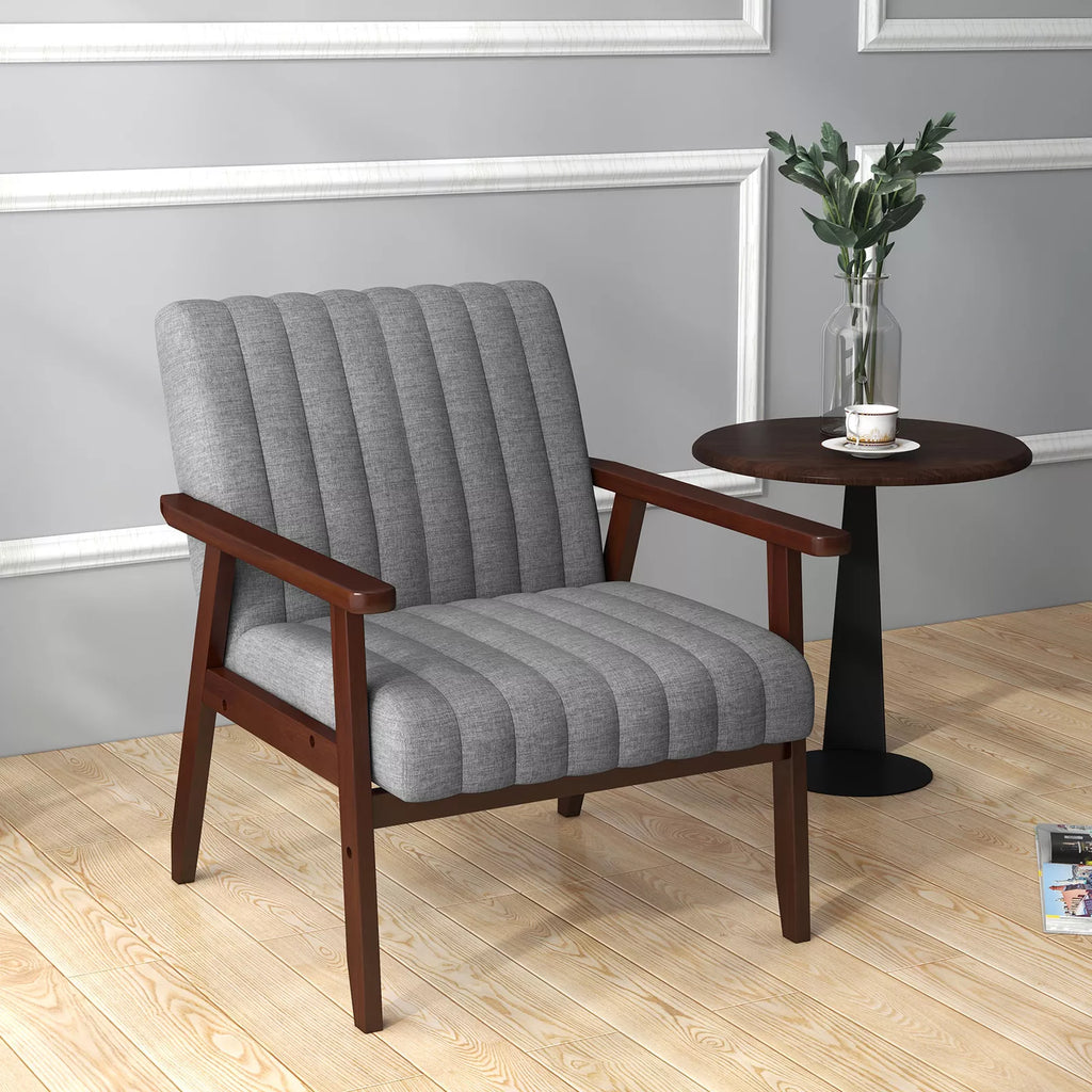 Lana Grey Accent Armchair