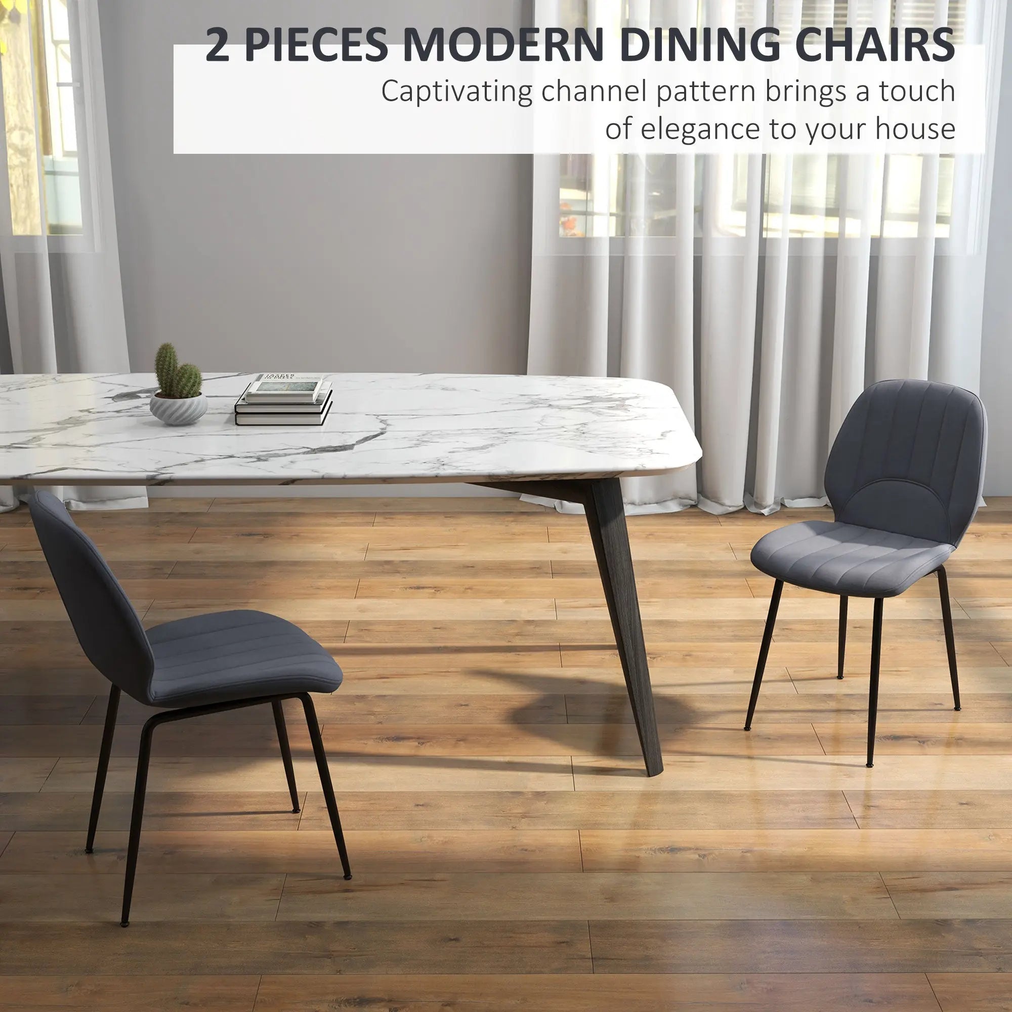 Anaya Velvet Dining Room Chair (Set of 2)