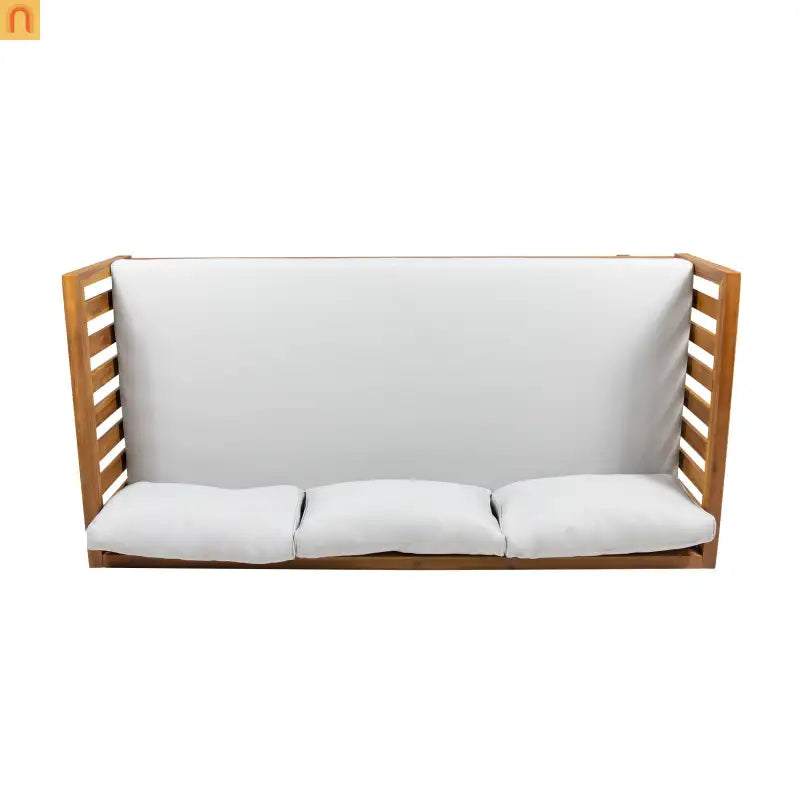 Sofa Modern Daybed Wood Teak Acacia Cushions Water Resistant 67 Inch Wide