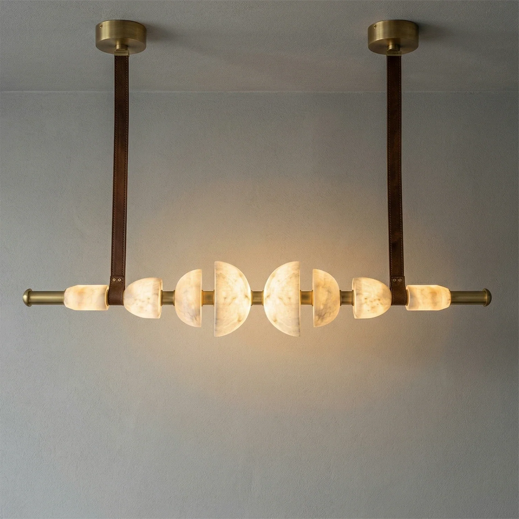 Lumina Alabaster Linear Chandelier