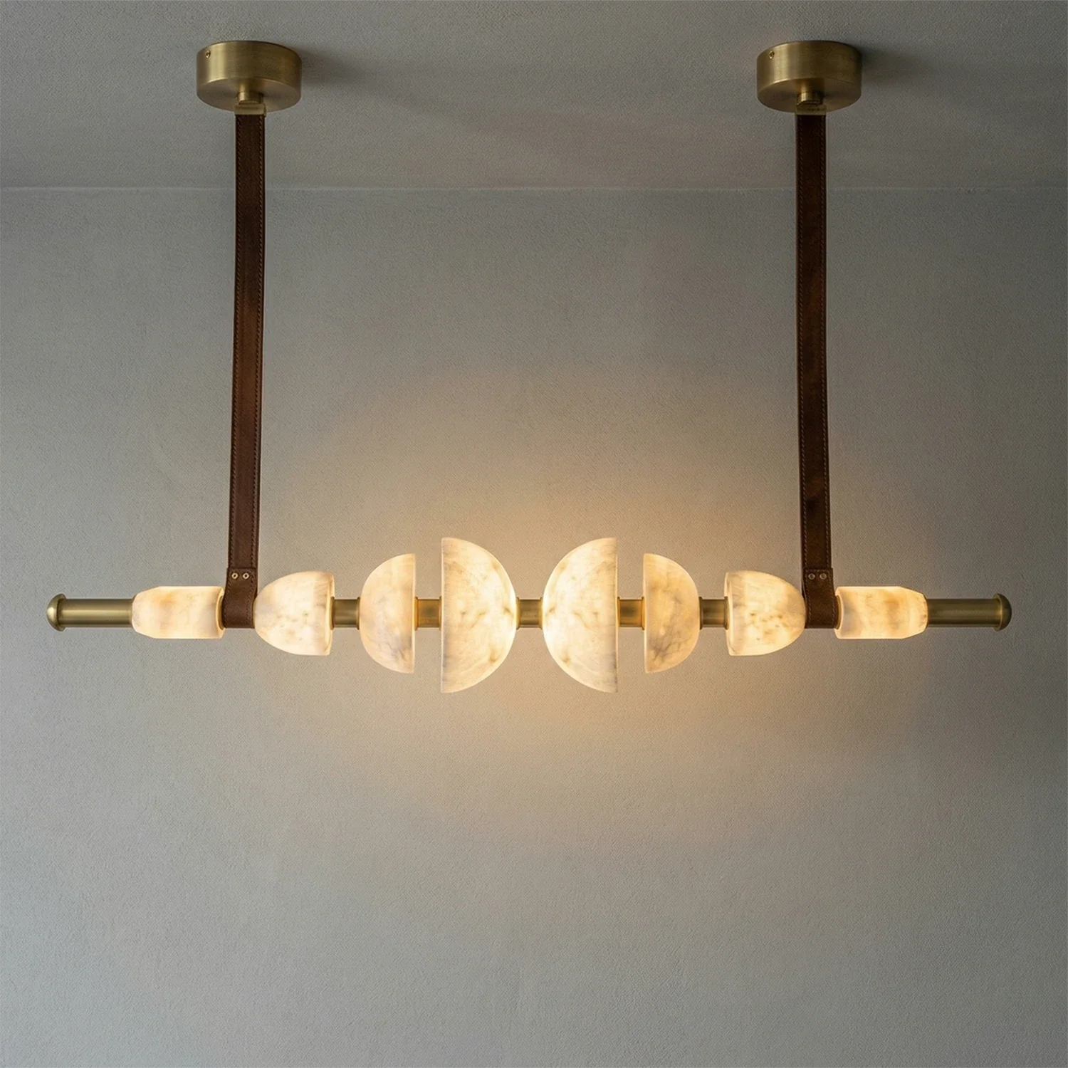 Lumina Alabaster Linear Chandelier